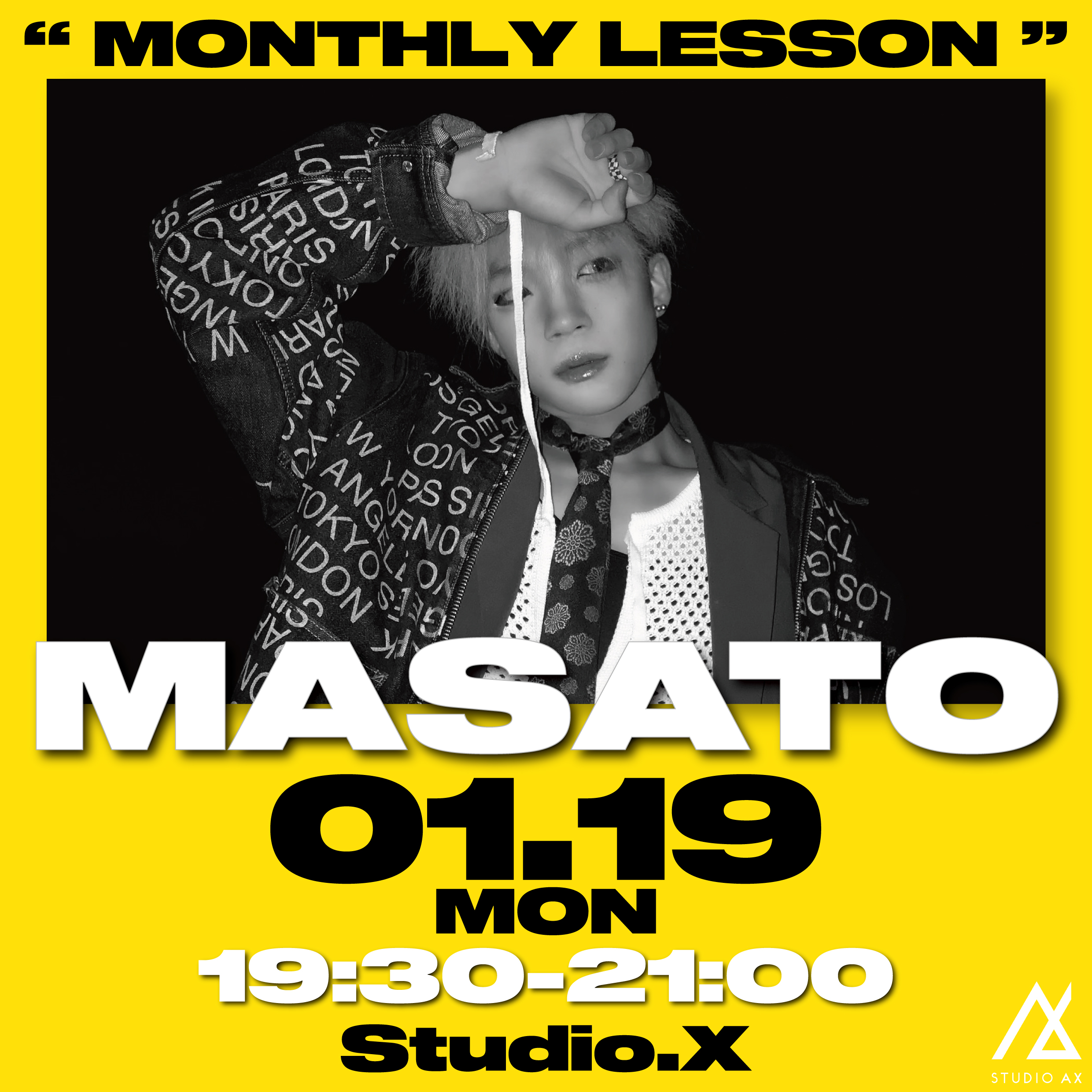 MASATO WorkShop 2026年1月＆2月の開催日決定🔥🔥！！！ - 大阪心斎橋